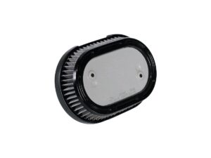 Oval Airbox Air Cleaner Kit Flat Black