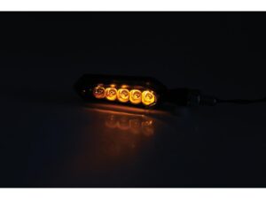 SORA Sequential LED Turn Signal Black Satin Smoke LED