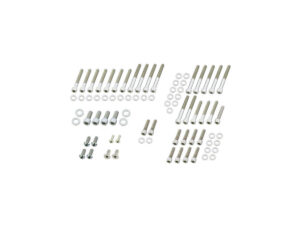 Drivetrain Screw Kits Kit includes screws for Primary Cover, Sprocket Cover, Gearcase Cover, Derby Cover, Timer Cover, Inspection Cover, Anti-Rotation-Plate, Lifterbase, Rockerboxes Raw
