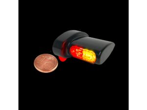 Winglet Mini 3in1 LED Turn Signal/Tailight/Brake Light Black Anodized Smoke LED