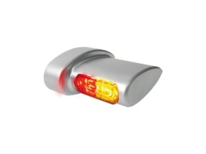 Winglet Mini 3in1 LED Turn Signal/Tailight/Brake Light Chrome Satin Smoke LED