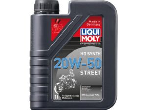 Motorbike 4T Street Fully Synthetic Engine Oil 20W-50 Street, 1l / API SL, JASO MA2 /