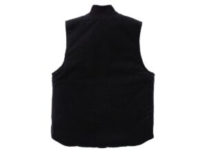 Relaxed Fit Firm Duck Insulated Rib Collar Vest