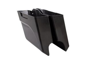 ABS Down-N-Out Stretched Saddlebag Black Right