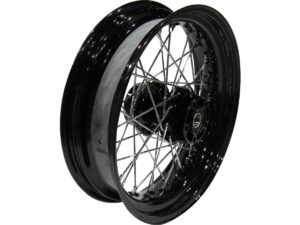 OEM Style 40-Spoke Wheels Black 16″ 3,00″ Rear