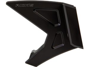 Short License Plate Side Mount Kit Bracket only, no Base Plate – includes Mounting Hardware Flat Black Satin
