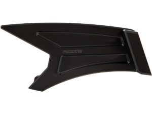 Long License Plate Side Mount Kit Bracket only, no Base Plate – includes Mounting Hardware Flat Black Satin