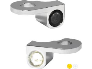 NANO Series LED Turn Signals/Position Light Chrome Smoke LED
