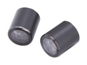 Proton Module LED Turn Signal/Taillight/Brake Light LED, Tinted Lens, Black Metal Housing Black Smoke LED