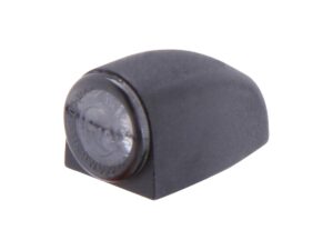 Proton Three LED Taillight LED, Tinted Lens, Black Metal Housing Black Reflector LED