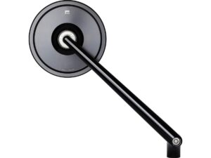 mo.view classic Mirror Stem length: 180mm Black, Anodized