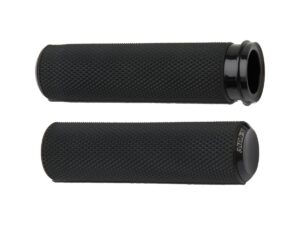 Knurled Fusion Grip Black Endcap Black 1″ Anodized Cable operated