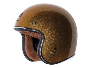 T-50 Gold Mega Flake ECE Open Face Helmet