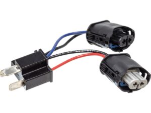 Female H9 and H11 to Male H4 Connector Headlight Adapter Pigtail