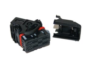 OEM HD Radio Connector/BCM Connector Kit with mating terminals in (3) gauge sizes