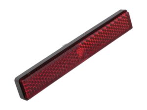 Reflector 101 x 13 mm Reflector with M5 Threaded Bolt Red