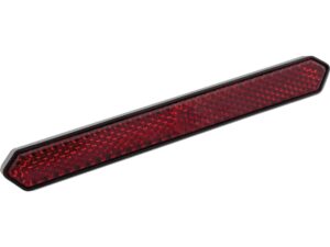 Reflector 131 x 12,5 mm Reflector with M5 Threaded Bolt Red