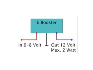 6 Booster 6V to 12 V Converter