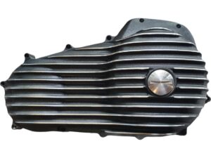 Ribbed Touring Primary Cover Black Cut
