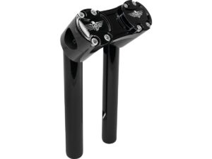 8″ Clubstyle Pullback Riser With Black Clamp Black
