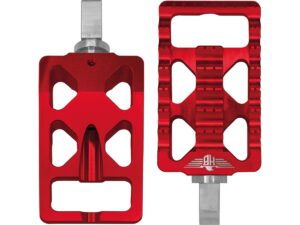 MX V1 Foot Pegs Red Anodized