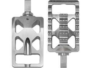 MX V1 Foot Pegs Silver Anodized