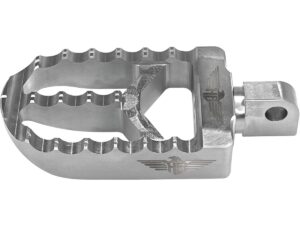 MX V2 Foot Pegs Silver Anodized