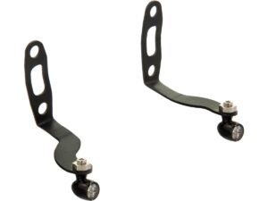 Sportster S and Nightster Front Turn Signal Bracket without Turn Signals Black Powder Coated
