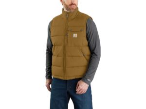 Rain Defender Loose Fit Carhartt Montana Insulated Vest XL Oak Brown