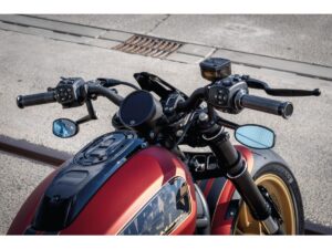 Sportster S and Nightster Handlebar Width: 805 mm Black 28,6 mm Satin Throttle By Wire