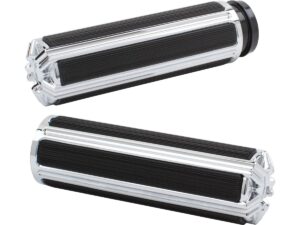 10-Gauge Grips Chrome 7/8″ Throttle By Wire